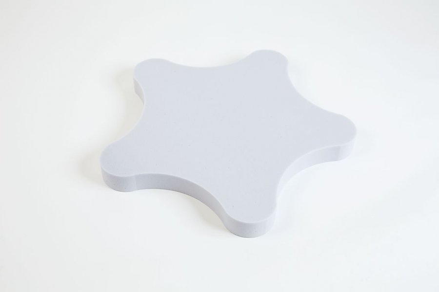 Stella Basotect® - grigio chiaro 5 cm