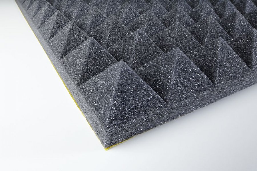 Pannelli fonoassorbenti piramidali PU 5 cm